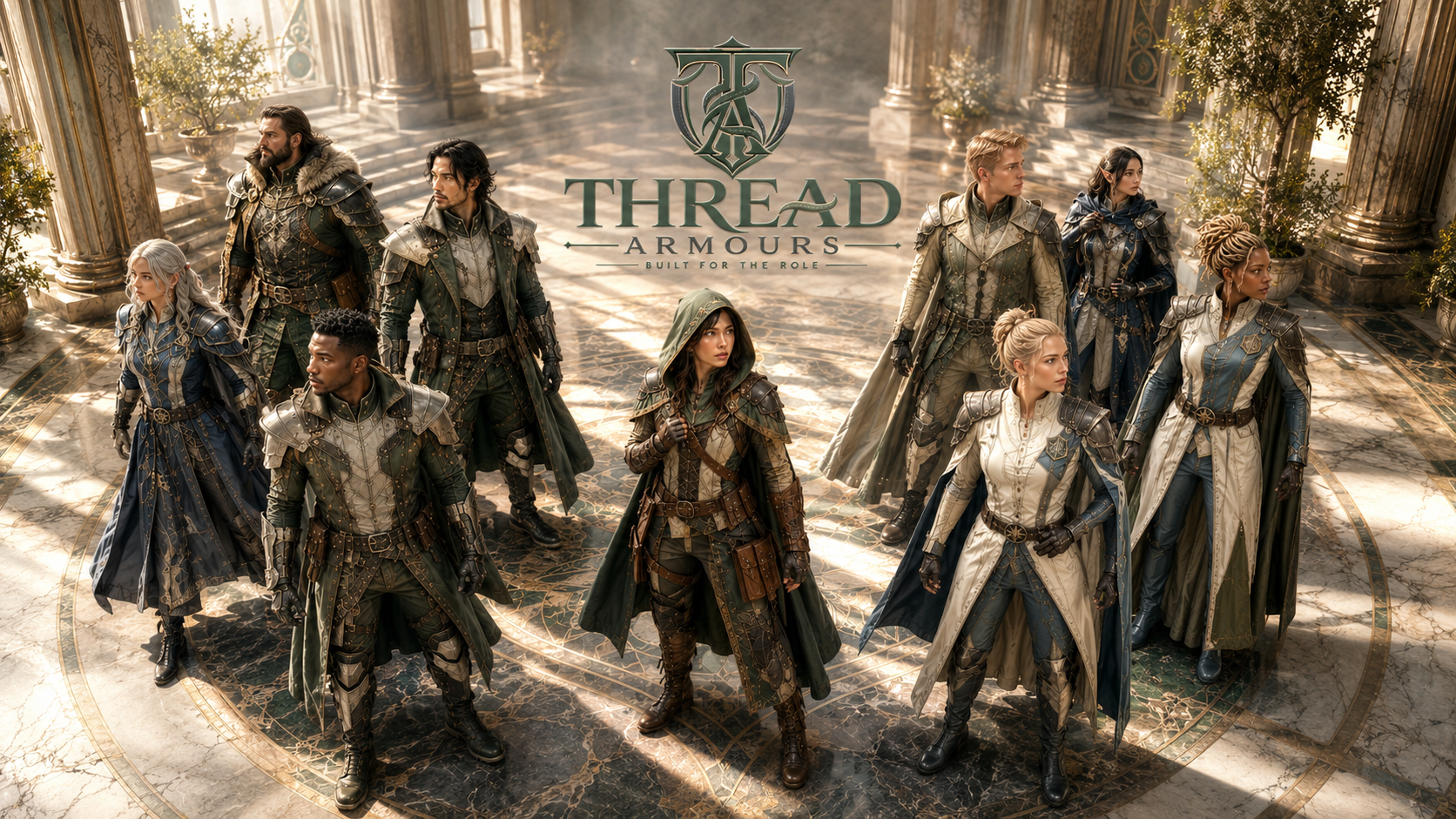 Galactic Warrior Inspired Cosplay Costumes