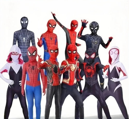 Spider-Man Inspired Web Pattern Cosplay Costume | Thread Armours