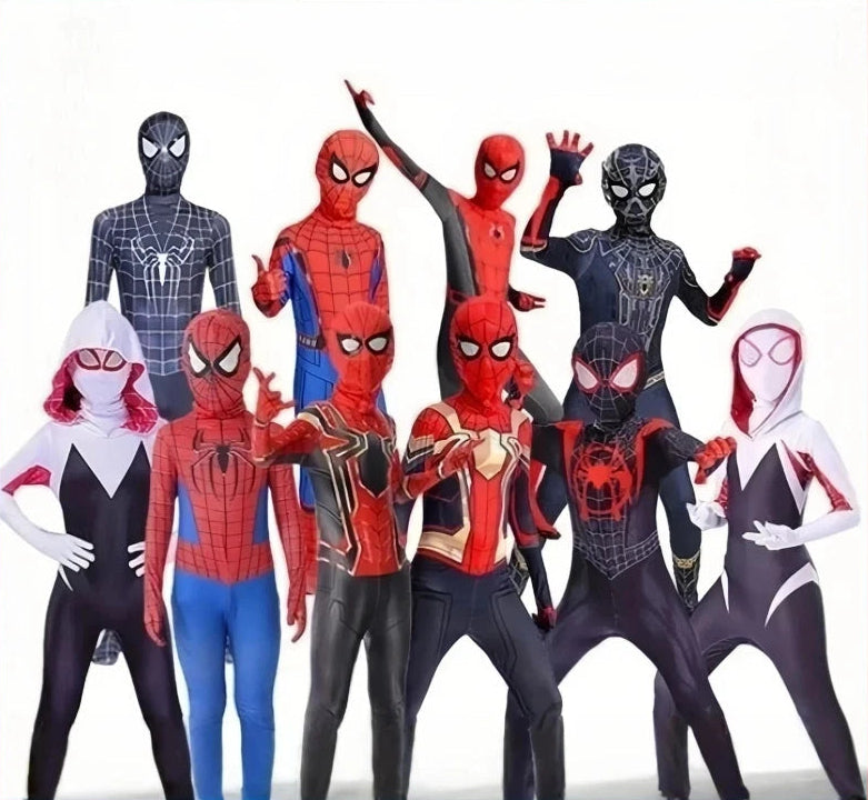 Spider-Man Inspired Web Pattern Cosplay Costume | Thread Armours