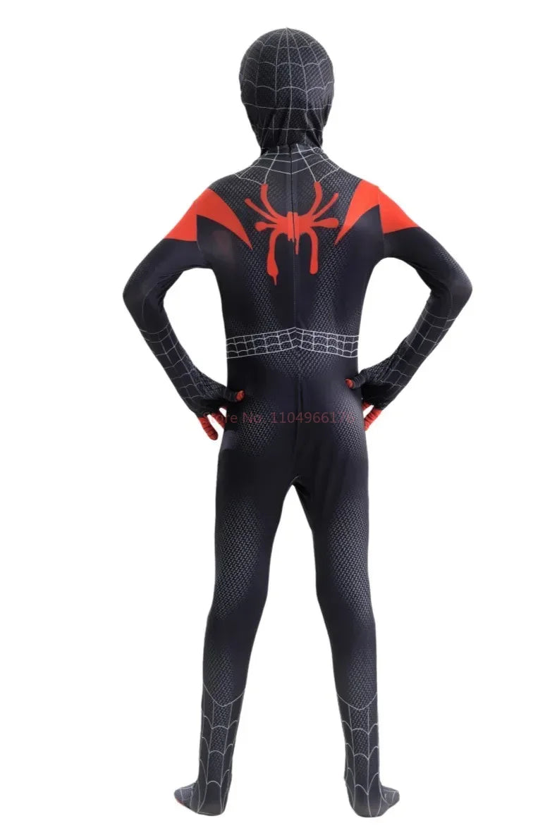 SpiderMan Inspired Black Symbiote Style Cosplay Costume | Thread Armours