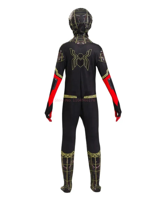 Spider-Man Inspired Black Suit Cosplay Costume | Thread Armours