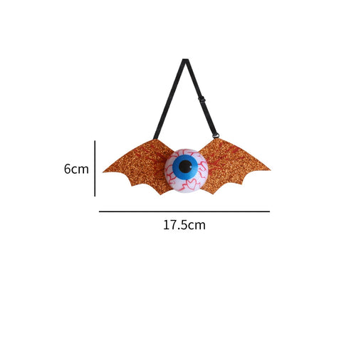 Glowing Eyeball Tie & Bat Bow Tie | Halloween Cosplay Accessory | Thread Armours