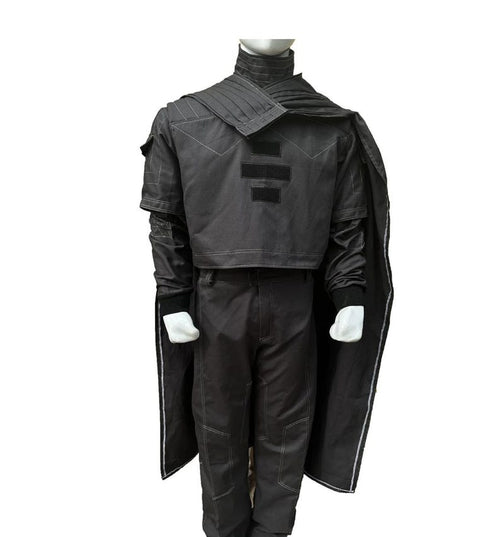 Custom Bounty Hunter Cosplay Costume Dark Gray | Thread Armours