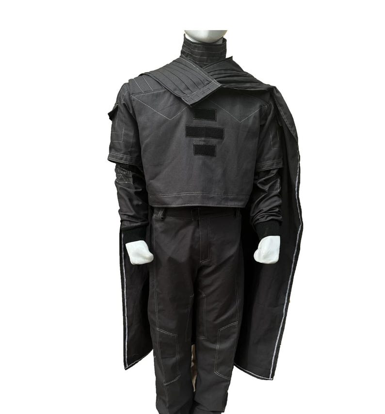 Custom Bounty Hunter Cosplay Costume Dark Gray | Thread Armours