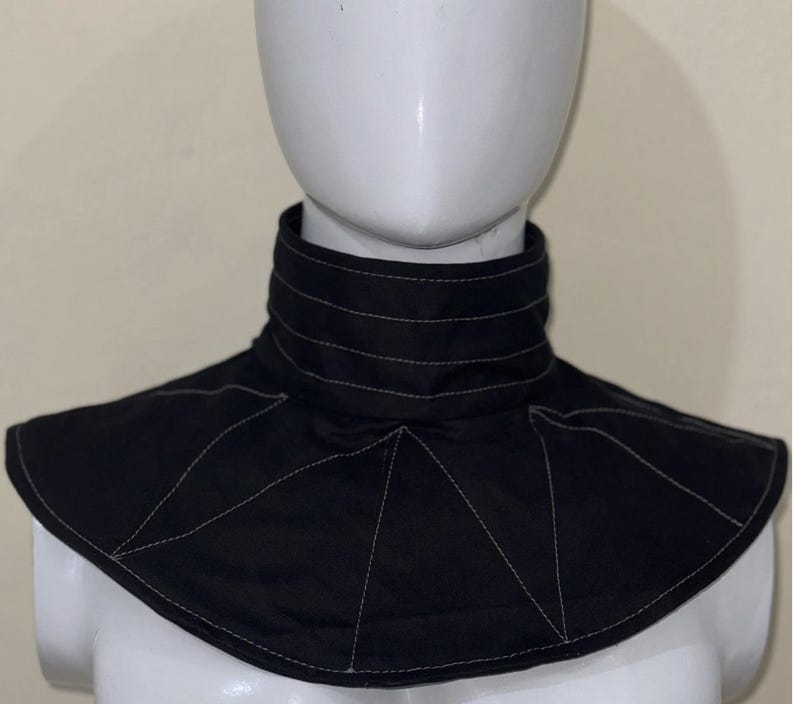 Custom Mandalorian Inspired Neck Seal Bounty Hunter Cosplay Accessory | Thread Armours