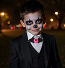 Glowing Eyeball Tie & Bat Bow Tie | Halloween Cosplay Accessory | Thread Armours