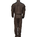 Custom Brown Flight Suit 3-Piece Bounty Hunter Cosplay Costume Mandalorian Inspired | Thread Armours