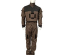 Custom Brown Flight Suit 3-Piece Bounty Hunter Cosplay Costume Mandalorian Inspired | Thread Armours
