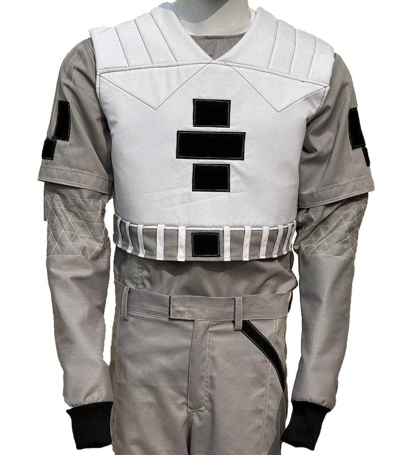 Mandalorian Inspired Sci-Fi 3 Piece Flight Suit Custom Cosplay Costume | Thread Armours