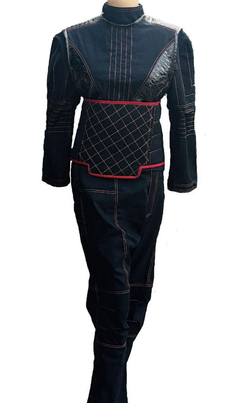 Bo-Katan Inspired 3 Piece Flight Suit Custom Cosplay Costume | Thread Armours