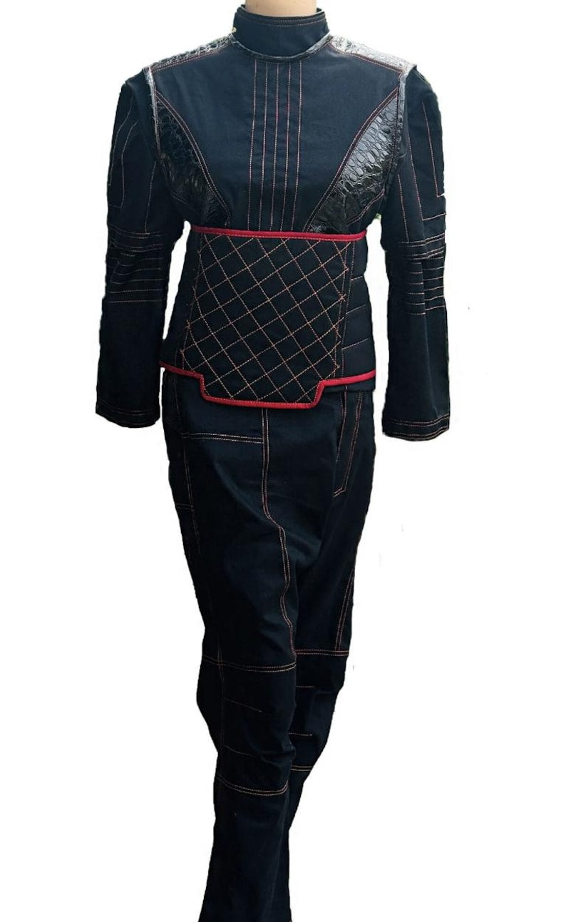 Bo-Katan Inspired 3 Piece Flight Suit Custom Cosplay Costume | Thread Armours