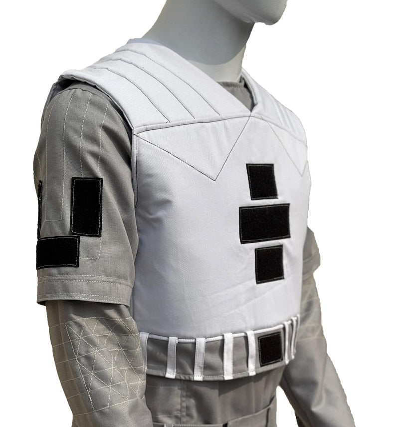 Mandalorian Inspired Sci-Fi 3 Piece Flight Suit Custom Cosplay Costume | Thread Armours