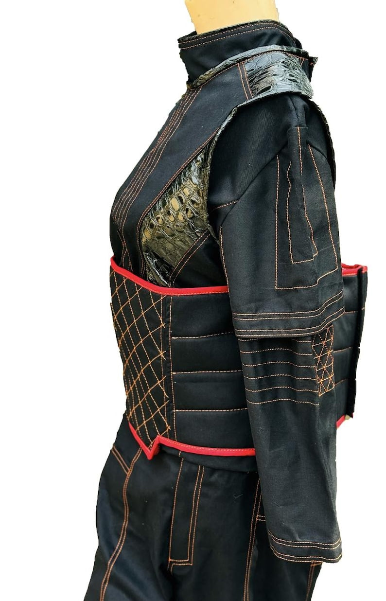Bo-Katan Inspired 3 Piece Flight Suit Custom Cosplay Costume | Thread Armours