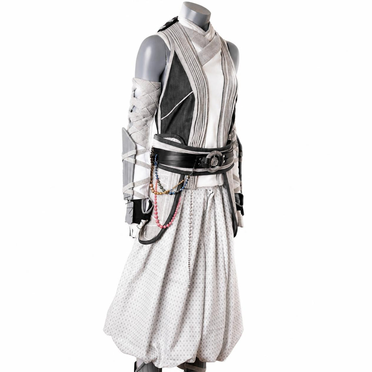 Ahsoka Inspired White Custom Cosplay Costume with Belt | Thread Armours