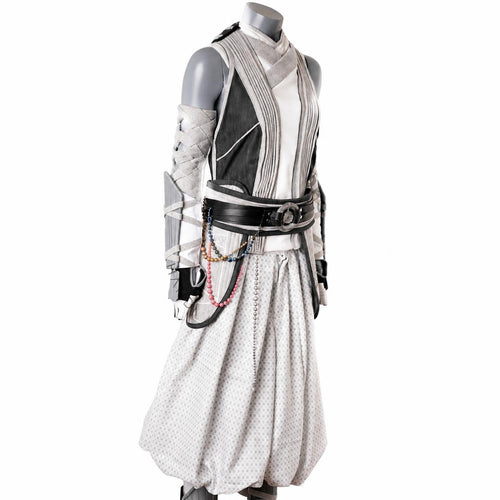 Ahsoka Inspired White Custom Cosplay Costume with Belt | Thread Armours