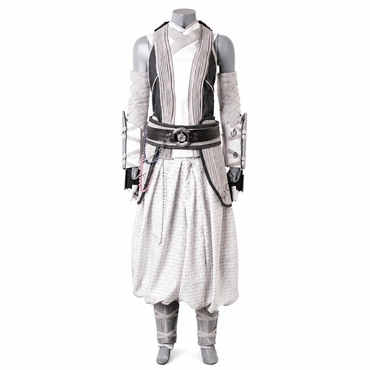 Ahsoka Inspired White Custom Cosplay Costume with Belt | Thread Armours