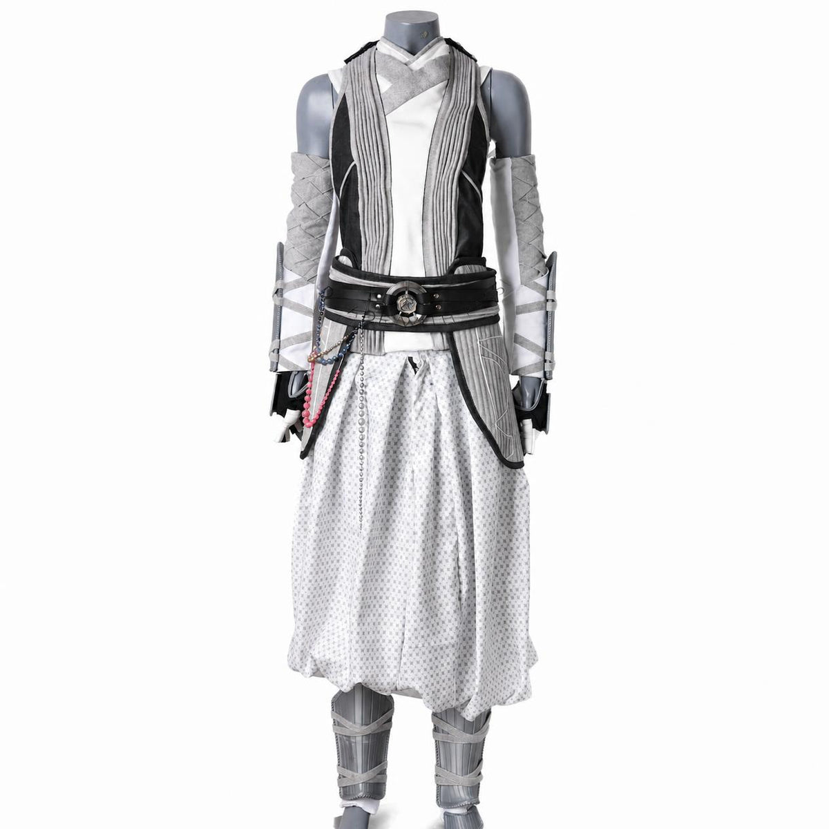 Ahsoka Inspired White Custom Cosplay Costume with Belt | Thread Armours