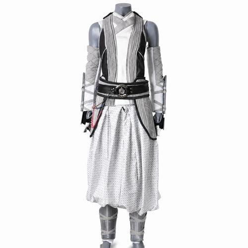 Ahsoka Inspired White Custom Cosplay Costume with Belt | Thread Armours