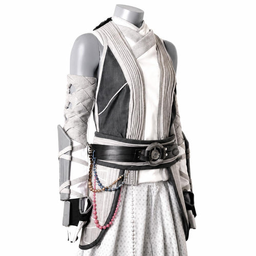Ahsoka Inspired White Custom Cosplay Costume with Belt | Thread Armours