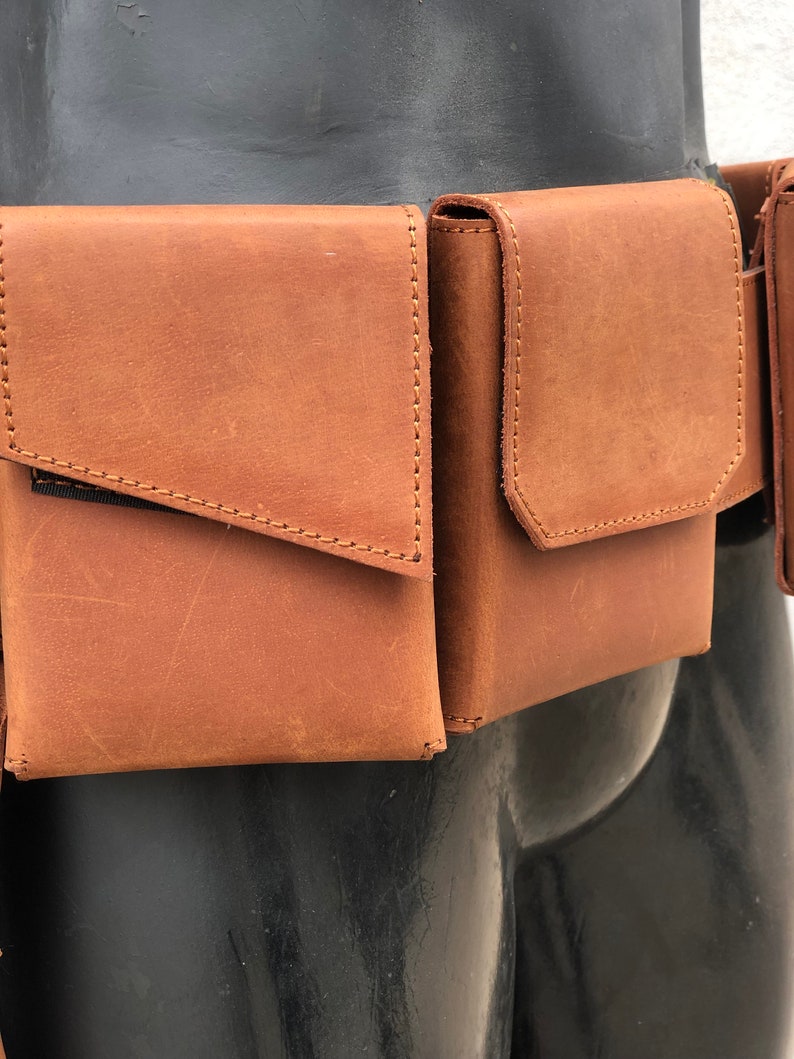 Boba Fett Inspired Cosplay Costume Leather Belt | Thread Armours