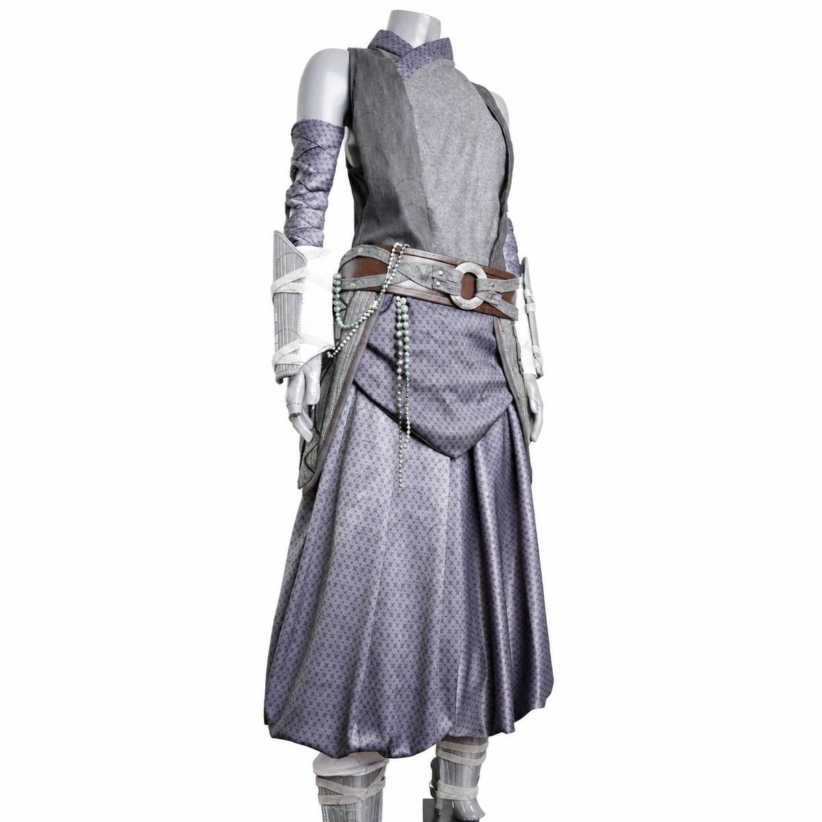 Ahsoka Inspired Grey Custom Cosplay Costume with Belt | Thread Armours