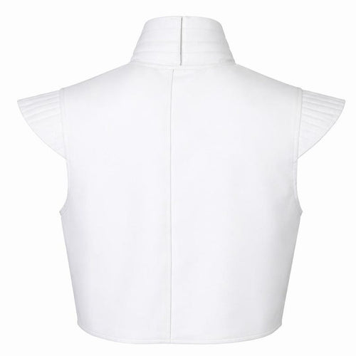 Custom Made Bounty Hunter Cosplay White Vest Mandalorian Inspired | Thread Armours