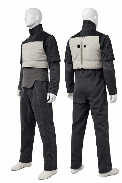 Bounty Hunter Custom Cosplay Costume Mandalorian Inspired Sci-Fi Flight Suit | Thread Armours