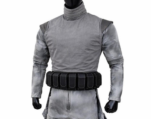 Bounty Hunter Grey Flight Suit Mandalorian Inspired Custom Cosplay Costume | Thread Armours