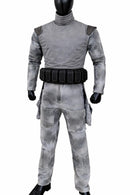 Bounty Hunter Grey Flight Suit Mandalorian Inspired Custom Cosplay Costume | Thread Armours