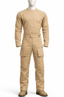 Custom Warrior Flight Suit,  3-Piece Bounty Hunter Camel Cosplay Costume | Thread Armours