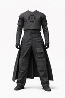 Custom Bounty Hunter Flight Suit Dark Gray Cosplay Outfit | Thread Armours