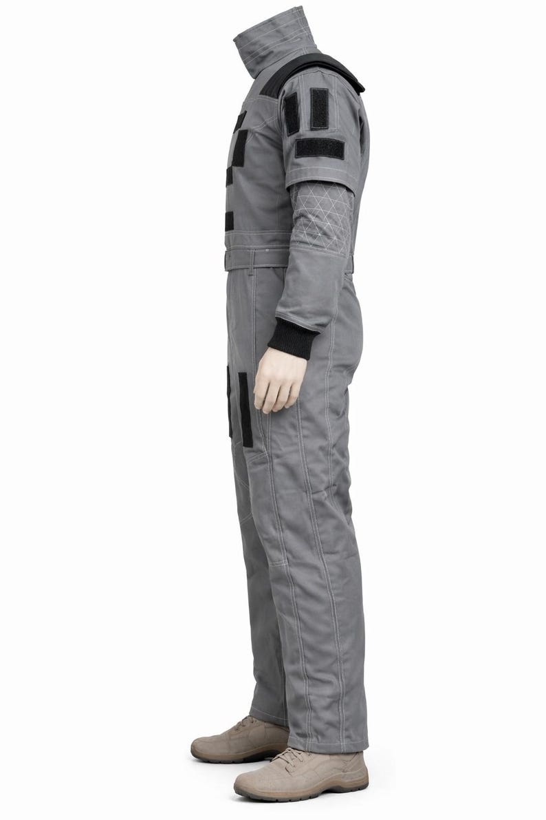 Mandalorian Inspired Bounty Hunter Flight Suit Custom Cosplay Costume | Thread Armours