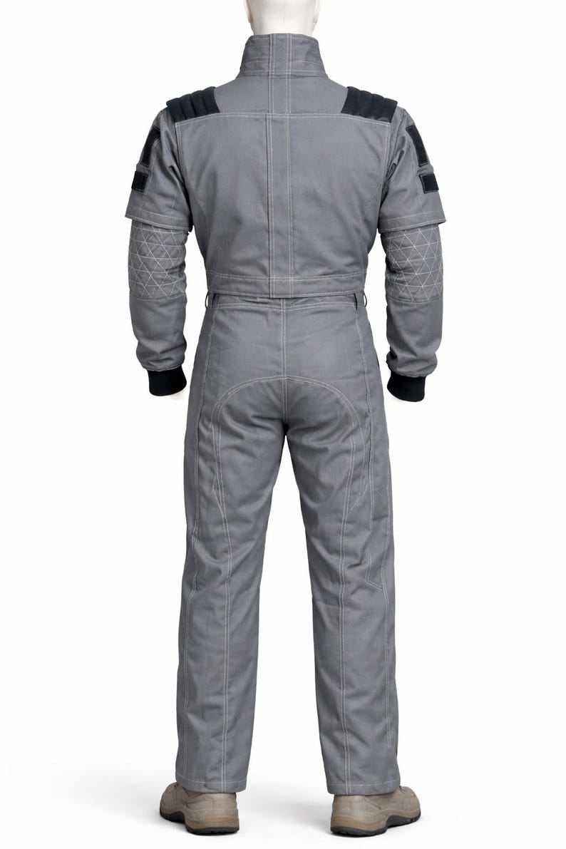 Mandalorian Inspired Bounty Hunter Flight Suit Custom Cosplay Costume | Thread Armours