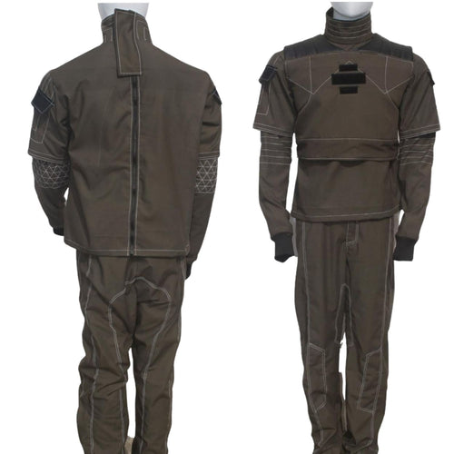 Bounty Hunter Flight Suit 3 Piece Custom Cosplay Costume | Thread Armours