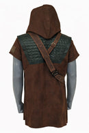 Hooded Tunic Mandalorian Bounty Hunter Inspired Custom Cosplay Top | Thread Armours