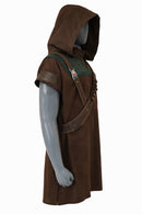 Hooded Tunic Mandalorian Bounty Hunter Inspired Custom Cosplay Top | Thread Armours