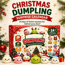 24 Mini Dumpling Squishy Christmas Advent Calendar 2026 Countdown Gift for Kids | Thread Armours