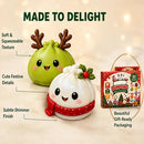 24 Mini Dumpling Squishy Christmas Advent Calendar 2026 Countdown Gift for Kids | Thread Armours