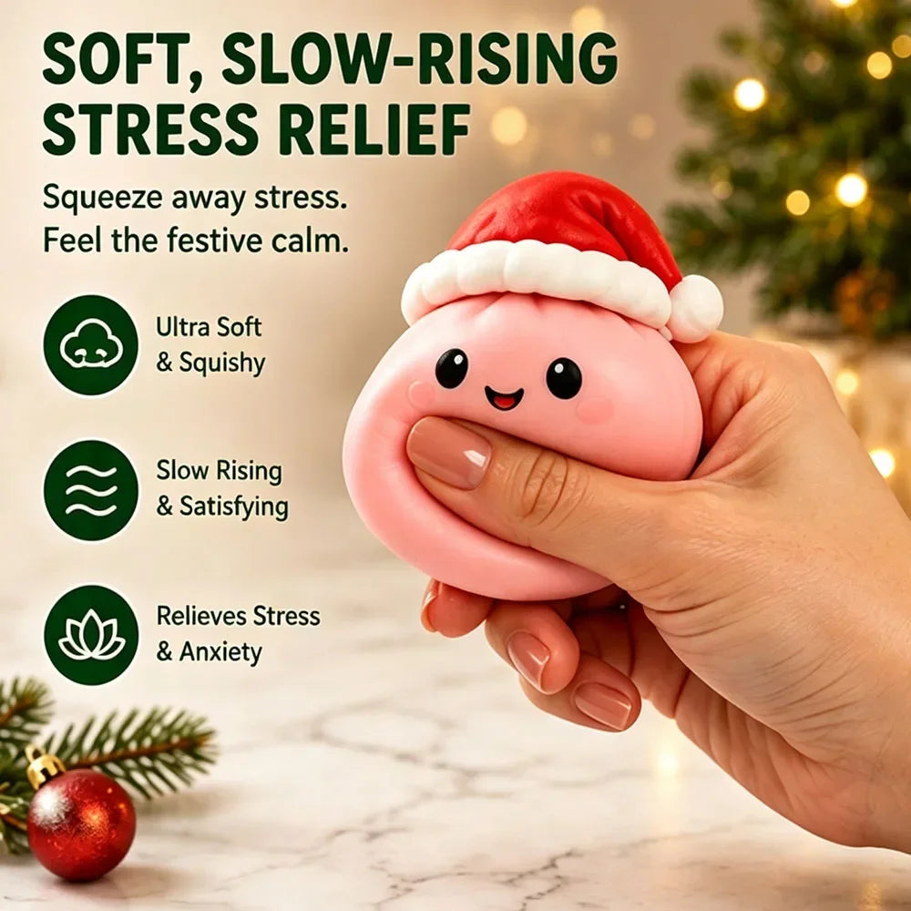 24 Mini Dumpling Squishy Christmas Advent Calendar 2026 Countdown Gift for Kids | Thread Armours