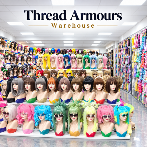 Alois Inspired Anime Cosplay Wig – 35cm Short Beige Synthetic Wig | Thread Armours
