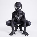 Black Symbiote Spiderman Inspired Suit Kids & Adults Superhero Cosplay Costume | Thread Armours