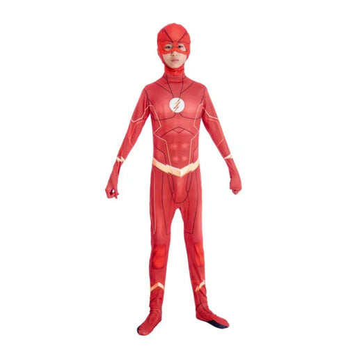 Inspired By The Flash Red Speedster Superhero Costume for Kids & Adults | Thread Armours