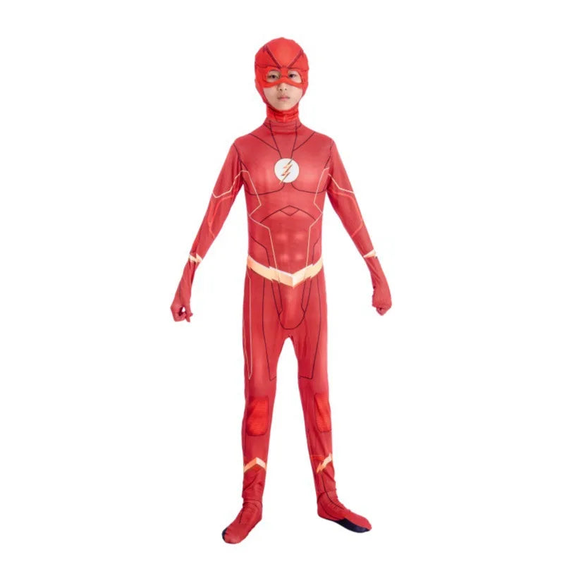 Inspired By The Flash Red Speedster Superhero Costume for Kids & Adults | Thread Armours