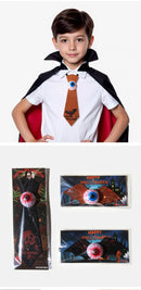 Glowing Eyeball Tie & Bat Bow Tie | Halloween Cosplay Accessory | Thread Armours
