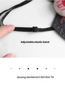 Glowing Eyeball Tie & Bat Bow Tie | Halloween Cosplay Accessory | Thread Armours