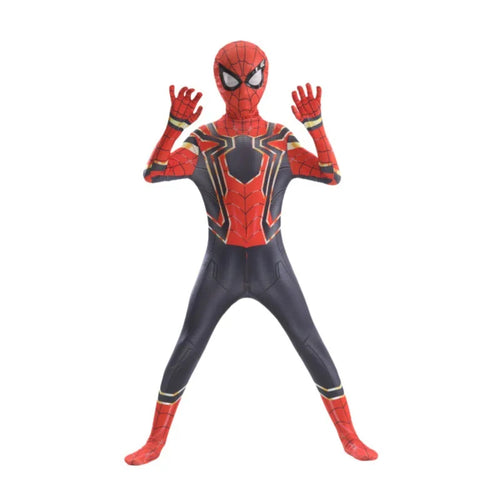 Spider-Man Inspired Black Red Superhero Cosplay Costume | Thread Armours
