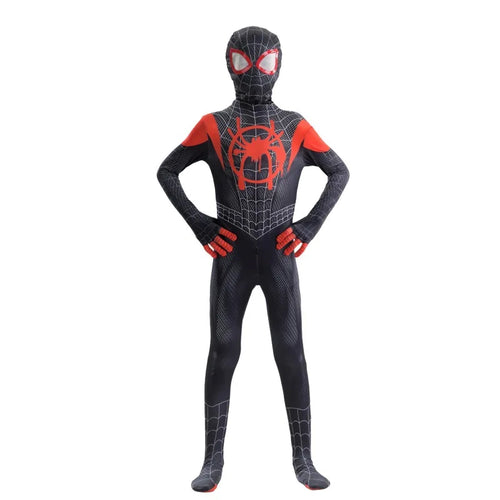 SpiderMan Inspired Black Symbiote Style Cosplay Costume | Thread Armours
