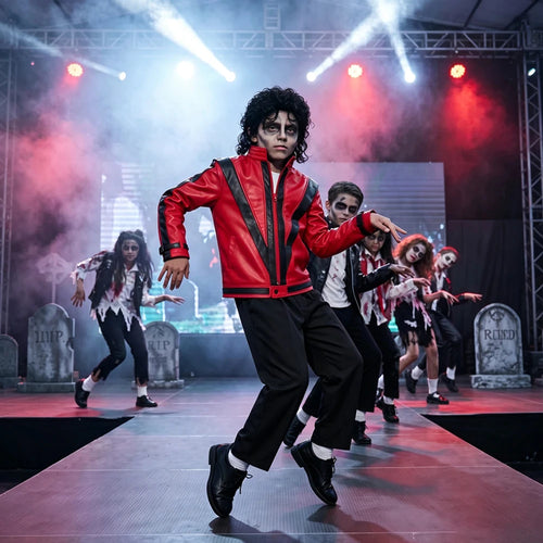 Michael Jackson Inspired Pop Star Cosplay Costume For Kids | Thread Armours